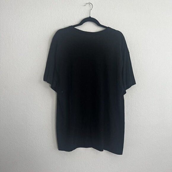 IT Pennywise Mens Short Sleeve Black Crewneck T-Shirt Clown Halloween Horror XL - Picture 2 of 8